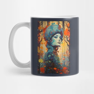 Trippy Female Portrait Mug